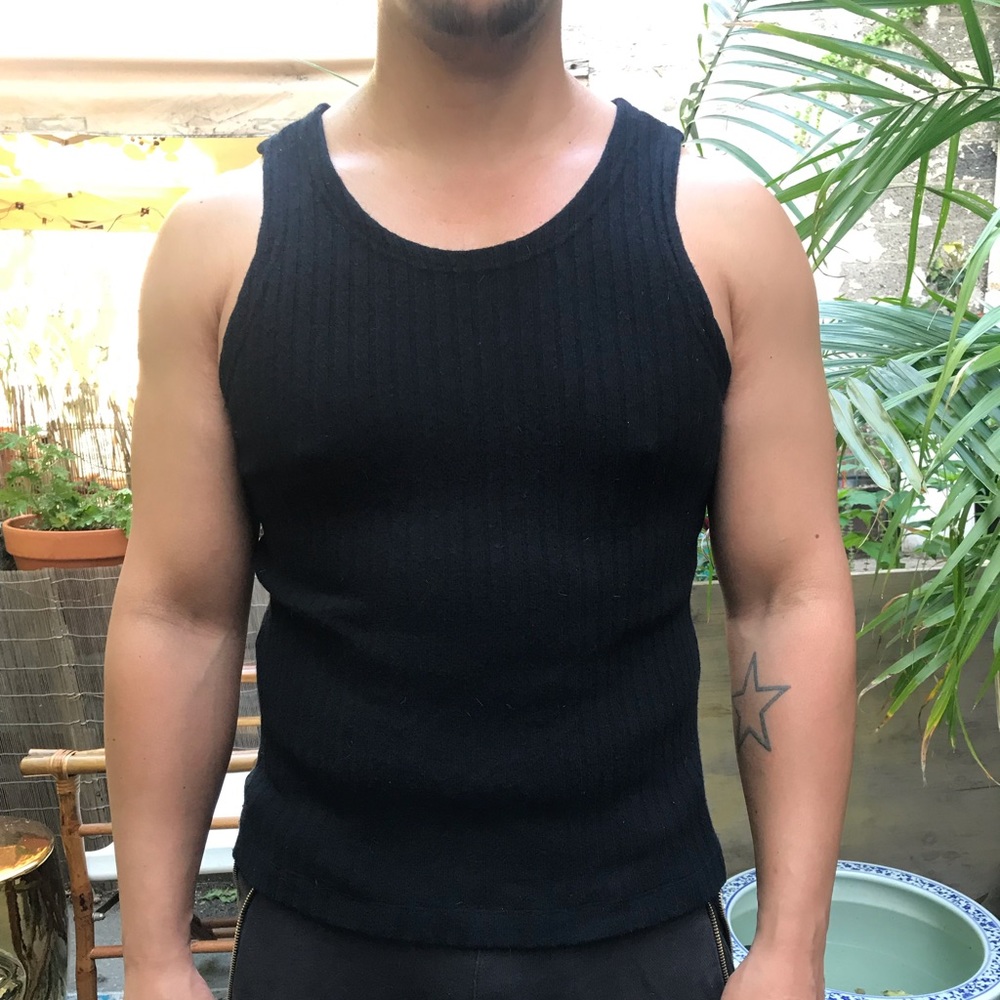 Dolce & Gabbana Black Tank Top